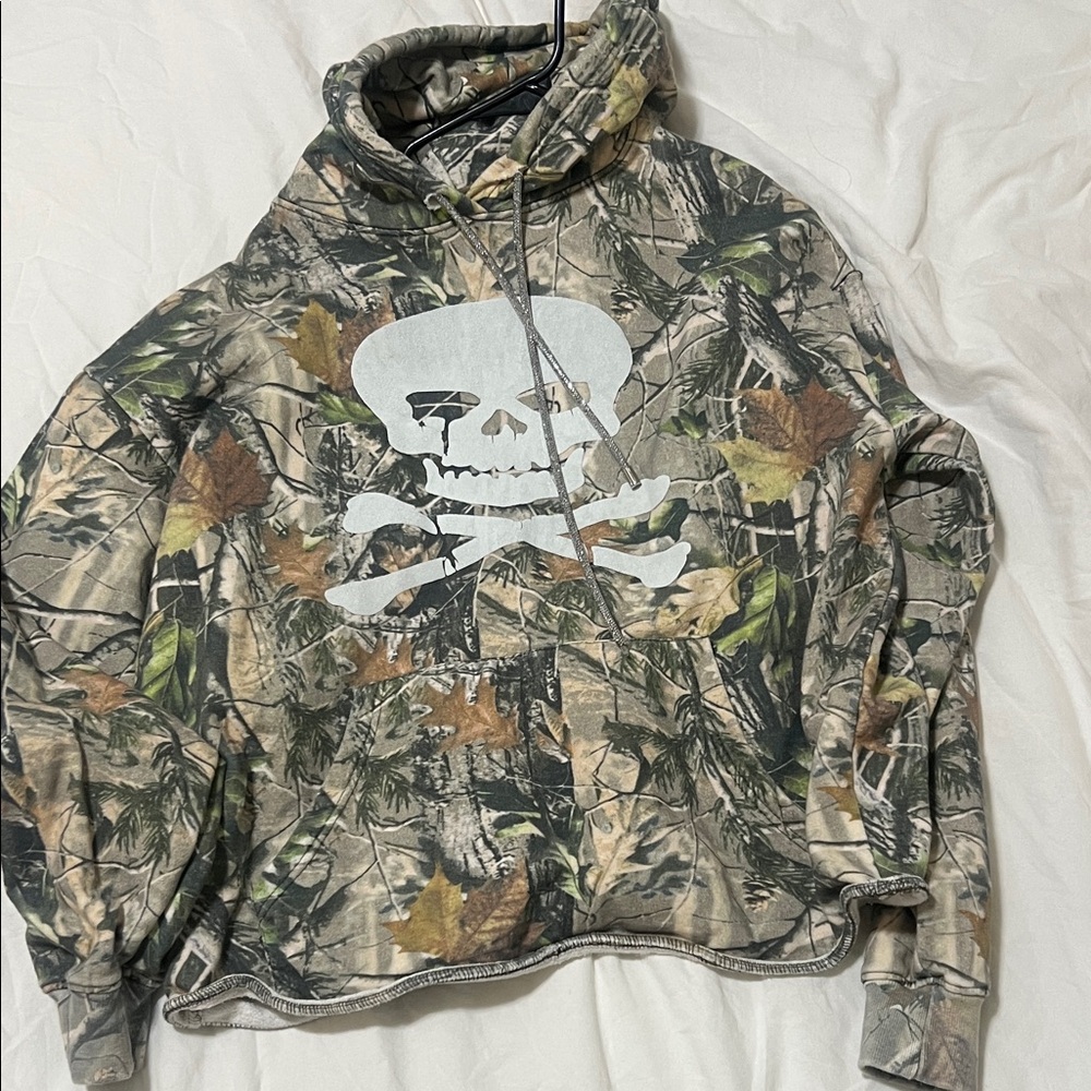 Camo sweater